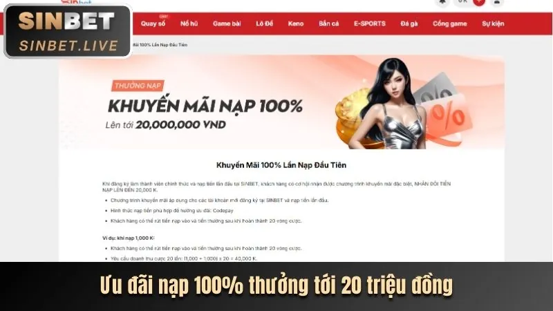 Các phương thức thanh toán an toàn và đa dạng tại Sinbet